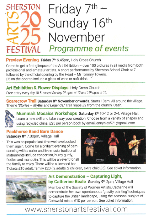 Sherston Arts Festival 2025